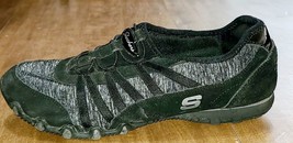 Skechers Women&#39;s Biker Breath Easy Athletic Shoes 22187 Black SZ 9 - £15.62 GBP