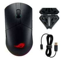 Asus ROG Pugio II Wired Optical Gaming Mouse Ergonomic Ambidextrous RGB - $84.60