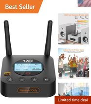 High-Fidelity Bluetooth 5.1 Audio Receiver: Ultimate LDAC Adapter for Ho... - $95.61