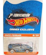 Gray ENZO FERRARI Hot Wheels 2014 Mexico Convention Dinner Exclusive 9/20 - $754.63 CAD