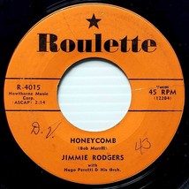 Jimmie Rodgers - Honeycomb / Their Hearts Were Full Of Spring [7&quot; 45 rpm Single] - $4.55