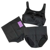 Yummie Bra, Girl Shorts and Panty 3 Piece Set S/M - $18.48