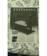 Building Instructions Woodworking Heirloom Cradle. The Family Handyman - €4,32 EUR