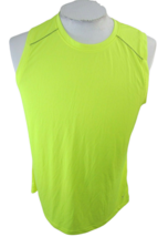 C9 by Champion Women&#39;s semi fitted tank top 2XL electric yellow gray active wear - £9.06 GBP