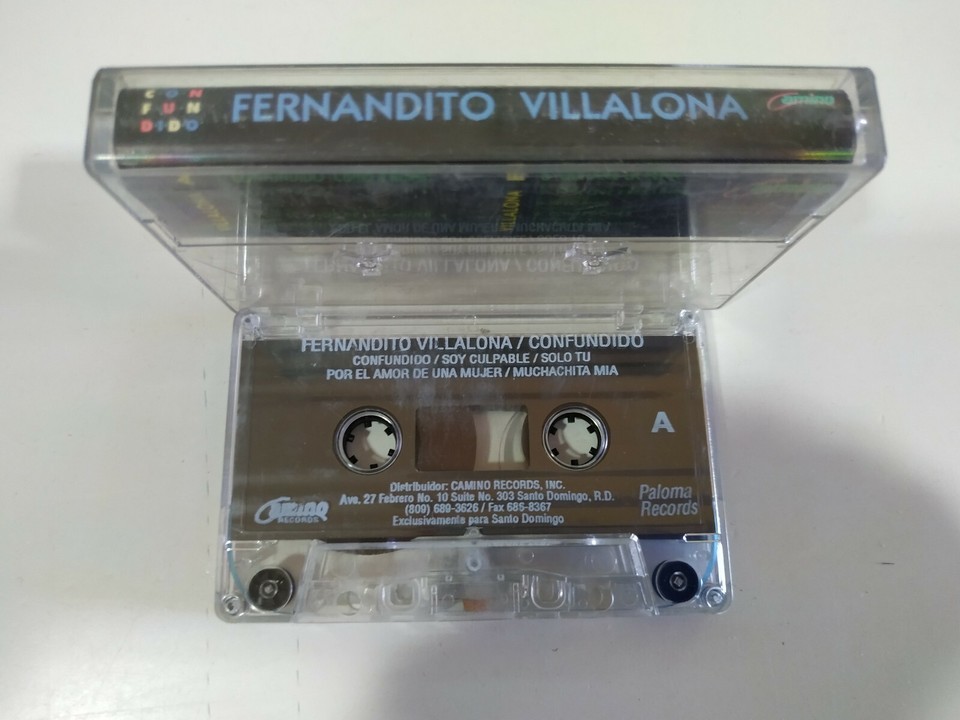 Fernandito Villalona Confundido Edicion Santo Domingo - 3T Cassette Tape-
sho... Item image 3