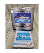 Gemini Jets 1:400 MD-11 Swissair Asia HB-IWG &amp; Passenger Plane A380 Diec... - $1,103.15 MXN