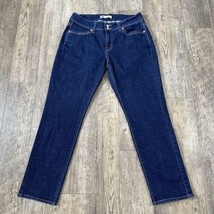 Levi&#39;s 529 CURVY SKINNY LEG Womens Size 14 Blue Mid Rise Jeans Denim Pan... - £18.66 GBP