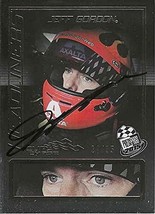 Autographed Jeff Gordon 2015 Press Pass Cup Chase Edition Headliners Gold Parall - $116.96