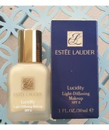 Estee Lauder Lucidity Light Diffusing Makeup Foundation SPF 8 IVORY Neut... - €94,67 EUR