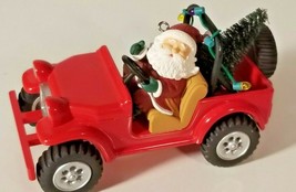 1996 Santas 4x4 Jeep Hallmark Keepsake Ornament Christmas Here Comes Santa T13 - £13.13 GBP