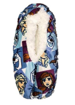 Disney Frozen II Elsa Olaf Anna Believe in The Journey Fuzzy Slippers sm /m 8-13 - £9.38 GBP
