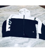 Xersion Girls Black/White Hoodie Size 7/8. - $35.52