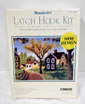 MIB Country Cottages Latch Hook Kit Caron #4304 Wonder Art New Never Opened - $448.52 MXN