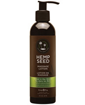 Earthly Body Hemp Seed Massage Lotion - 8 Oz Naked In The Woods - £15.19 GBP+