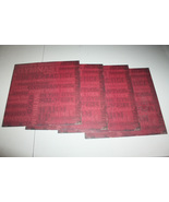 Karen Foster Gymnastics Red Scrapbook Paper - 4 Pages - 607064 - $4.00