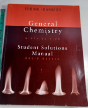 General Chemistry Student Solutions Manual, 9th Edition paperback good - £6.22 GBP