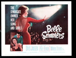 Belle Sommers 11&quot;x14&quot; Title Lobby Card Polly Bergen David Janssen Thriller - £45.88 GBP