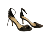 Capodarte Stiletto High Heel Strappy Sandal Womens 6 Black Open Toe Ankl... - £23.19 GBP