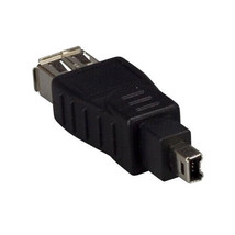 Ieee 1394 Firewire 6-Pin Female To 4-Pin Male Adapter / Converter - $15.99