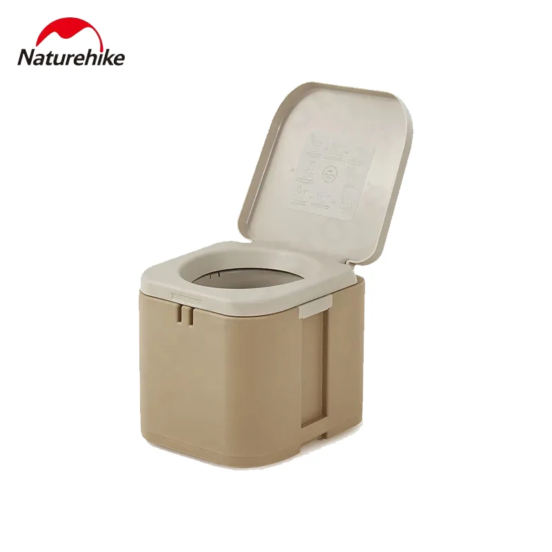 Naturehike Camping Mobile Toilet With Cover Outdoor Portable Removable - £36.32 GBP+