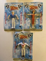The Classic Speed Racer 1992 Bendable/Poseable 3 Figure Lot Trixie Racer X MachV - £39.10 GBP
