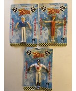 The Classic Speed Racer 1992 Bendable/Poseable 3 Figure Lot Trixie Racer... - £39.43 GBP