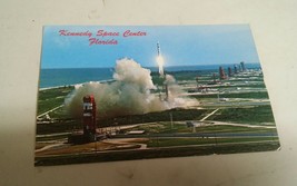 Vintage Postcard Kennedy Space Center Florida 1982 Rocket Launch - £7.80 GBP