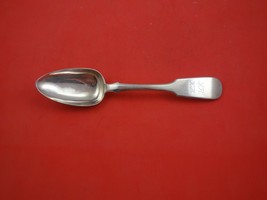 Russian Sterling Silver Serving Spoon Tablespoon Dated 1846 8 3/4&quot; Heirloom - £123.27 GBP