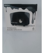 Bluetooth Wireless Radio Speaker Retro Blue Vivitar - $17.92 CAD