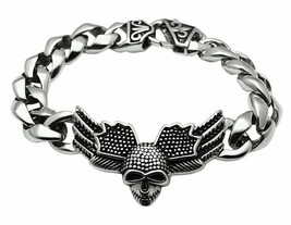 TK434 - High polished (no plating) Stainless Steel Bracelet with No Ston... - $19.75