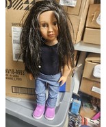 Spanish  our  generation doll 18 inch with 2 outfits - $62.26 CAD