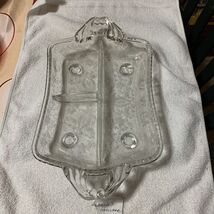 Ellegant Viking New Martinsville Prelude 3/part handled relish dish - $34.65