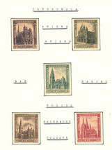 SAN MARINO Very Fine Mint Hinged on list Stamps &quot; Cathedrals &quot; &quot; - £1.45 GBP