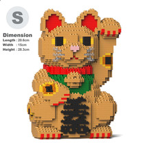 Maneki Neko Sculptures (JEKCA Lego Brick) DIY Kit - £73.52 GBP