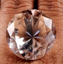 Satyaloka azeztulite High frequency synergy12 crystal Brilliant cut Diamond 6115 - £69.26 GBP