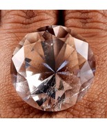 Satyaloka azeztulite High frequency synergy12 crystal Brilliant cut Diam... - £68.04 GBP