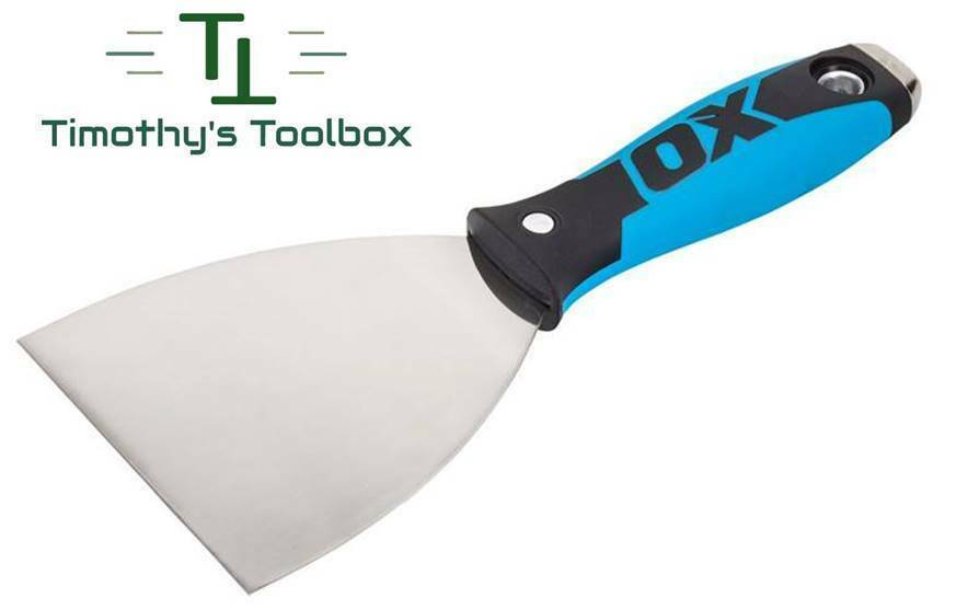 OX Pro 4&quot; Flex Stainless Steel Drywall Putty Joint Knife w/ Comfort OX Grip - $13.99