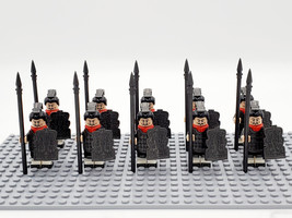 Ancient China Qin Dynasty 10 Spearmen Soldiers Set - £17.25 GBP