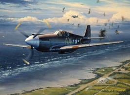 painting Giclee Art Wall Decor ww2 war Retro Vintage Fighters Printed Canvas - £6.85 GBP+