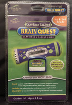 NEW Quantum Leap Turbo Twist Brain Quest Cartridge Parent Guide 1st &amp; 2nd Grade - £9.87 GBP