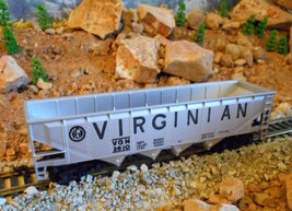 HO Scale: Tyco Virginian Open Hopper, Model Railroad Train Car, Old Collectible - £11.92 GBP