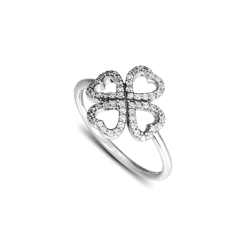 CKK 925  Silver Petals of Love Rings For Women Original Fashion Jewelry Making A - $57.50