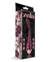 Zola Rechargeable Silicone G Spot Massager - Burgundy/rose Gold - $55.79