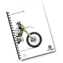 HUSQVARNA 2023 - TE 250 300 - OWNERS MANUAL - REPRINTED COMB BOUND - $25.25