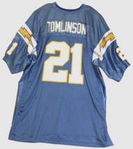 LaDanian Tomlinson #21 S.D. Chargers NFL Powder Blue AFC Reebok Sewn Jer... - $50.55