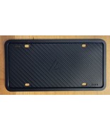 Silicone Black License Plate Frame Cover Slide In 1 Pack Front Or Back C... - £11.37 GBP