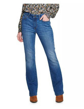 New Sonoma Goods For Life High-Waisted Curvy Bootcut Jeans Blue 2R - £23.53 GBP