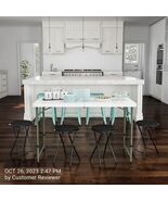 Black 4-Pack Folding Bar Stools Set - 18-Inch, Heavy-Duty, 225lb Capacit... - $2,543.83 MXN