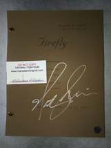 Nathan Fillion Hand Signed Autograph Firefly Script - £100.16 GBP