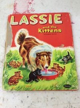 Vintage Children Stories Tell A Tale Books Whitman Lassie And The Kittens - $9.99